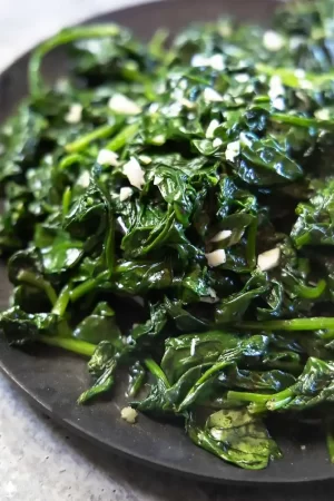 Sauteed spinach